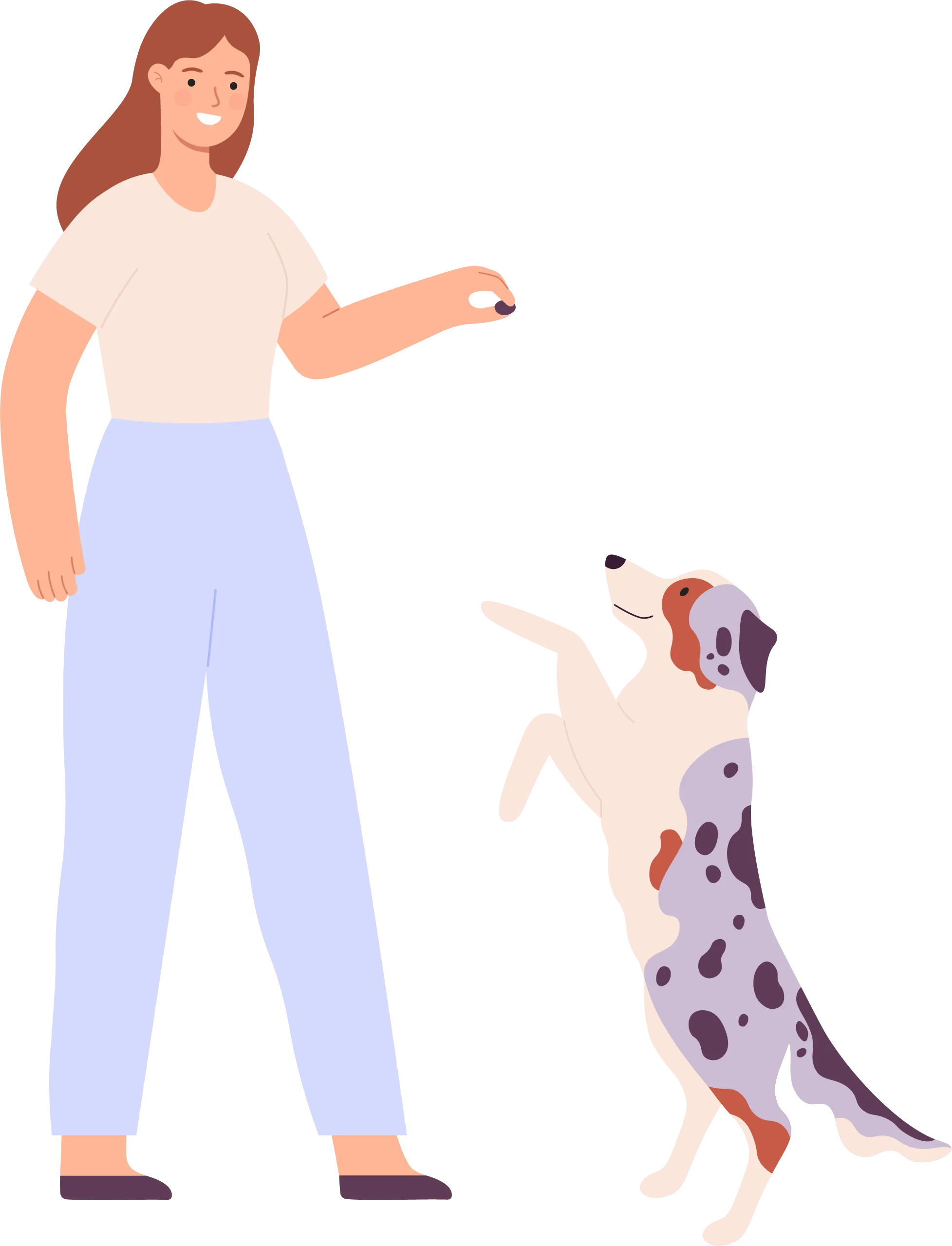 Spielen mit Hund